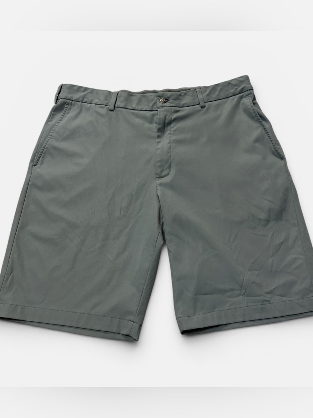 Walter Hagen Gray Golf Essentials Hiking 10" Inseam Outdoors Shorts Size 38
